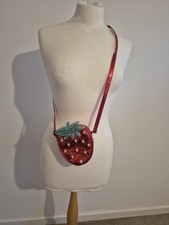 Red Strawberry Crossbody Bag